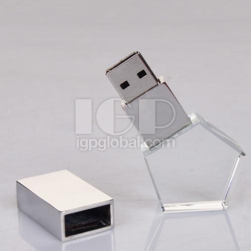 五角星水晶USB
