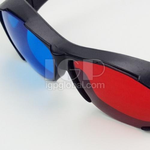 紅藍PC鏡片3D眼鏡