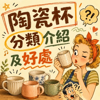 香港企業禮品訂製 - 陶瓷杯分類介紹及好處