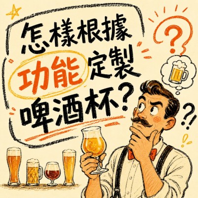 香港企業禮品訂製 - 怎樣根據功能定製啤酒杯？