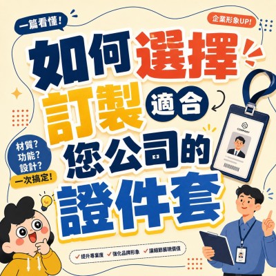 香港企業禮品訂製 - 如何選擇訂製適合您公司的證件套