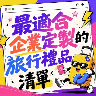 香港企業禮品訂製 - 最適合企業定製的旅行禮品清單