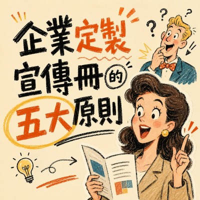 香港企業禮品訂製 - 企業定製宣傳冊的五大原則