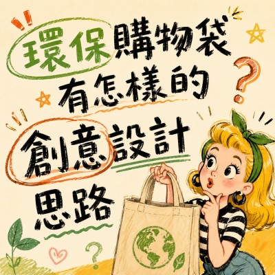 香港企業禮品訂製 - 環保購物袋有怎樣的創意設計思路