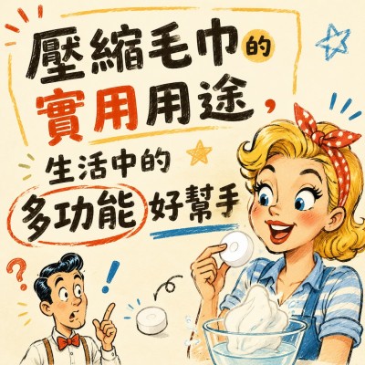 香港企業禮品訂製 - 壓縮毛巾的實用用途，生活中的多功能好幫手