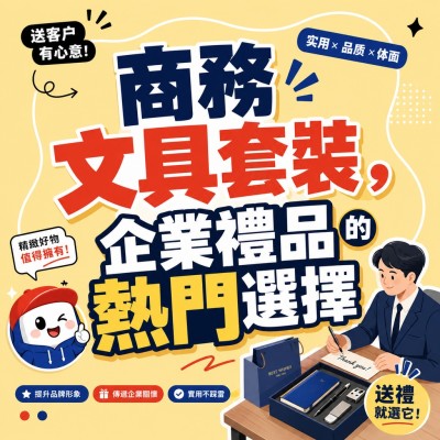 香港企業禮品訂製 - 商務文具套裝，企業禮品的熱門選擇