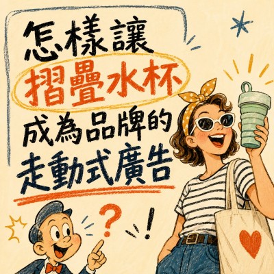 香港企業禮品訂製 - 怎樣讓摺疊水杯成為品牌的走動式廣告