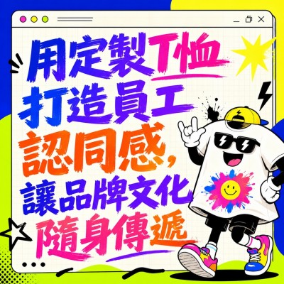 香港企業禮品訂製 - 用定製T恤打造員工認同感，讓品牌文化隨身傳遞