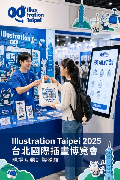 香港企業禮品訂製 - 台北國際插畫博覽會