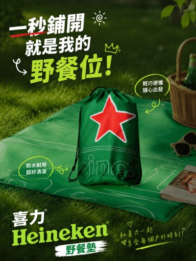 香港企業禮品訂製 - 喜力Heineken