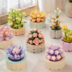 永生花盆栽積木