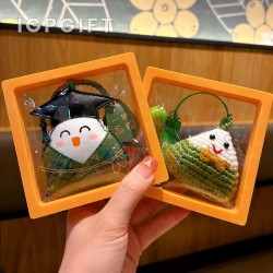 一舉高粽匙扣掛件