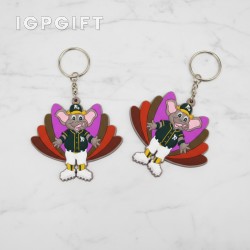 定製3D立體PVC鑰匙扣