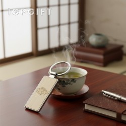 精緻竹鋅合金鑰匙圈