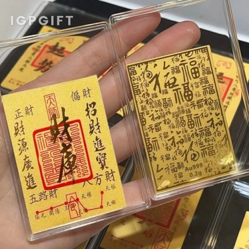 可定製圖案黃金手機貼紙