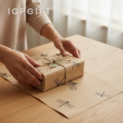 蜻蜓圖案薄紙