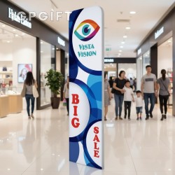 可更換圖形的便利展示牆