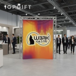 水波曲面地面展示牌 - 7英尺 - 前面圖形 - 替換圖形