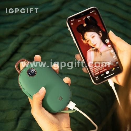 二合一10000mAh暖手寶行動電源