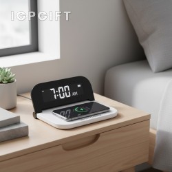 智控無線充電時鐘