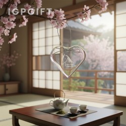 心形玉水晶裝飾品
