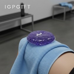 圓形水珠熱冷凝膠包