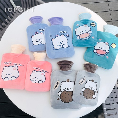 冬季保暖注水熱水袋