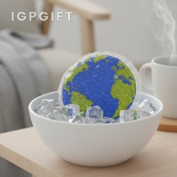 迷你熱冷敷包 - 地球款