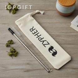 不銹鋼吸管套裝（棉質袋裝）