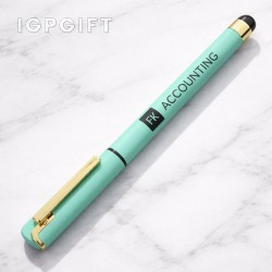 優雅金屬觸控簽字筆