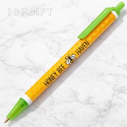 透明多色圓珠筆