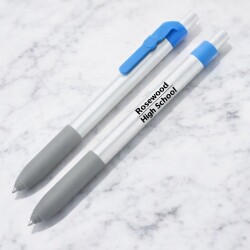 銀色籃球題材觸控筆