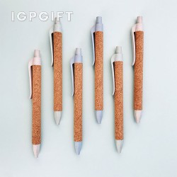 軟木木紋環保原子筆