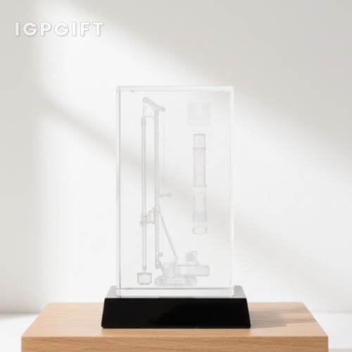 水晶激光內雕建築模型