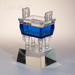 多色可定製水晶鼎