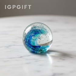 海浪藝術玻璃獎杯