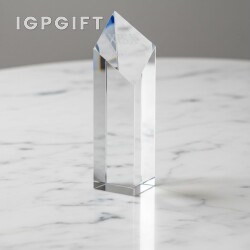 晶彩柱體紀念品 - 10