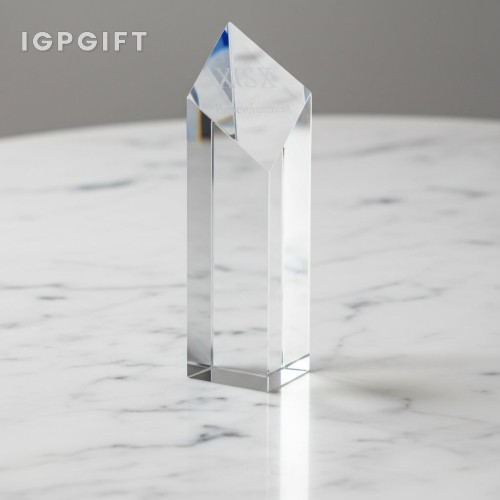 晶彩柱體紀念品 - 10
