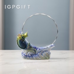 龍魚水晶獎盃定製