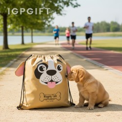 萌萌犬爪運動包