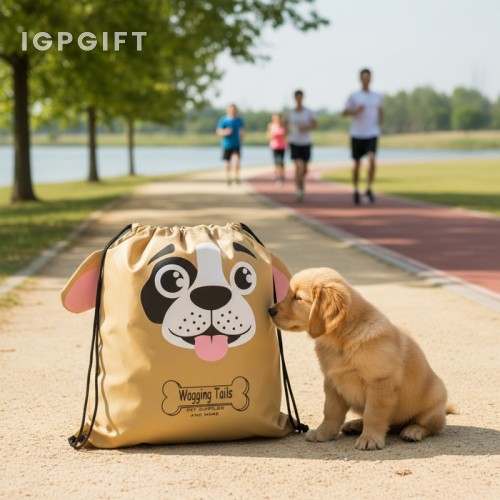 萌萌犬爪運動包