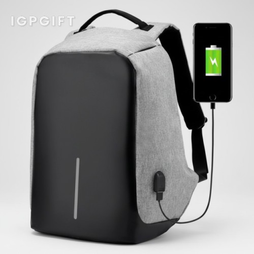 USB充電防盜後背包