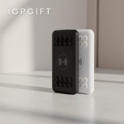 智能吸黏式無線充電器