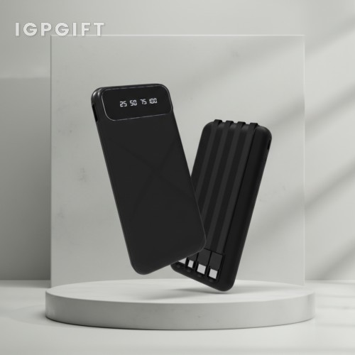 超薄多功能移動電源（附帶4條可拆卸數據線）