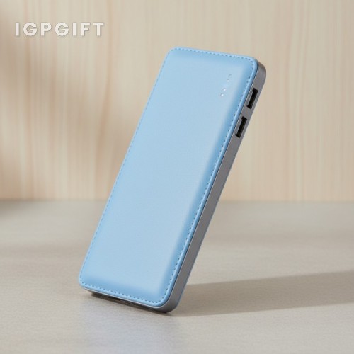 極致薄型皮紋移動電源
