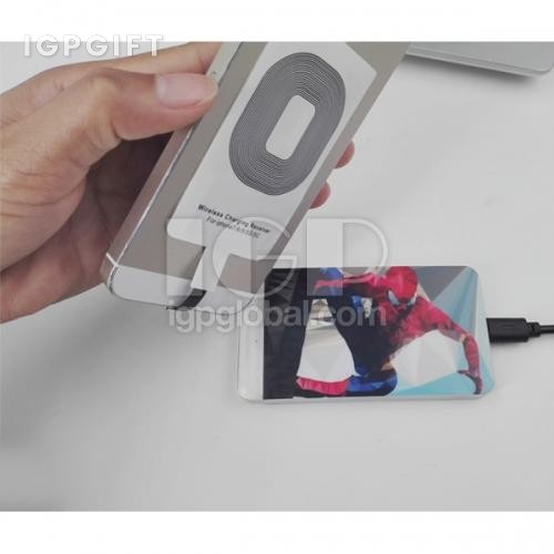 發光卡片無線充電器