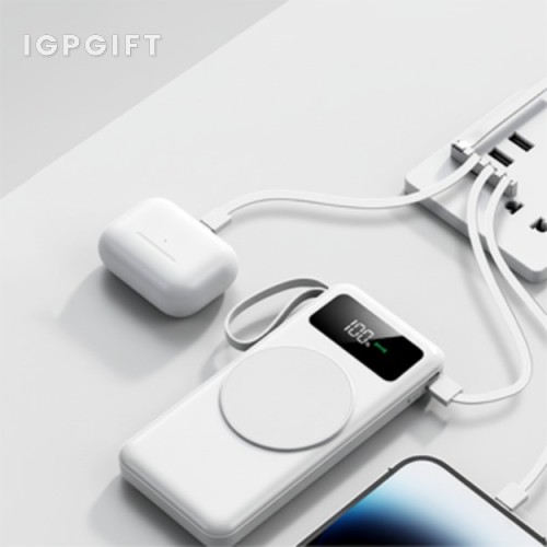 多功能無線快充行動電源