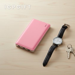 極致薄型皮紋移動電源