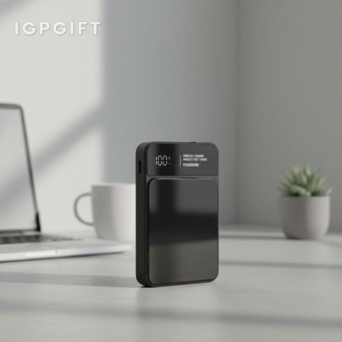 時尚無線磁吸移動電源