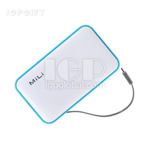 內置線移動電源